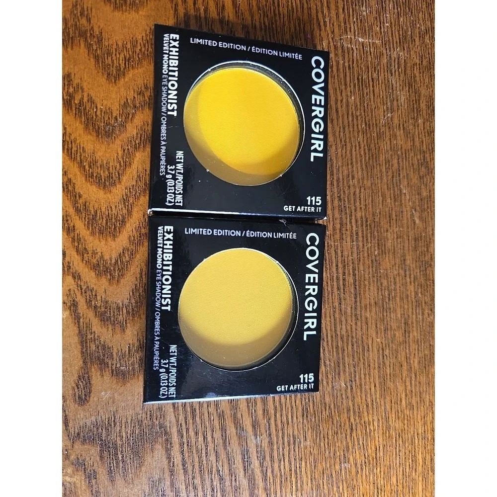 CoverGirl Exhibitionist Velvet Mono Eyeshadow Ltd Ed #115 Get After It Lot Of 2